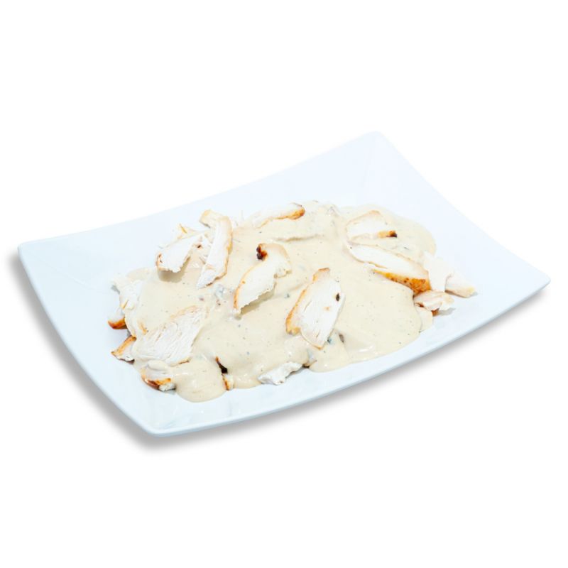 Kip in peperroomsaus (250 gram)